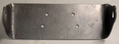 Second fabricated iteration of the custom wheelchair mounting connector